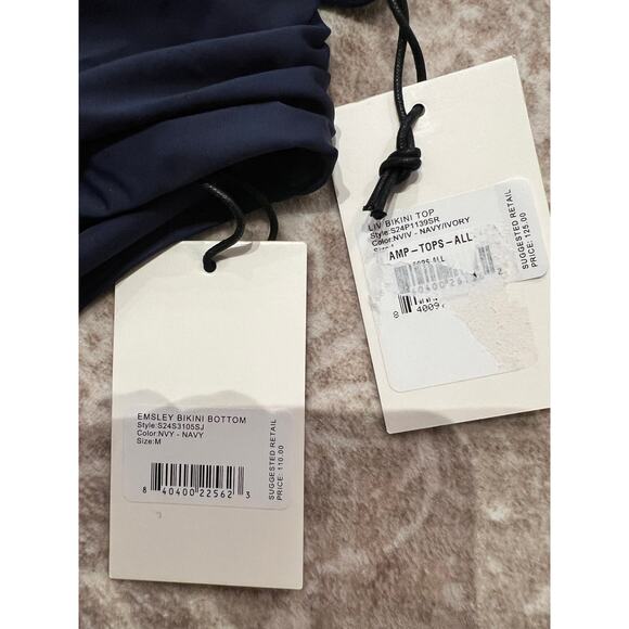 Staud Liv Bikini top L Emsley Bottoms M NWT - Picture 2 of 7